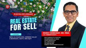I'm Hugo Chinche from Your Home Soul Guaranteed Realty, with over 30 years of experience in real estate