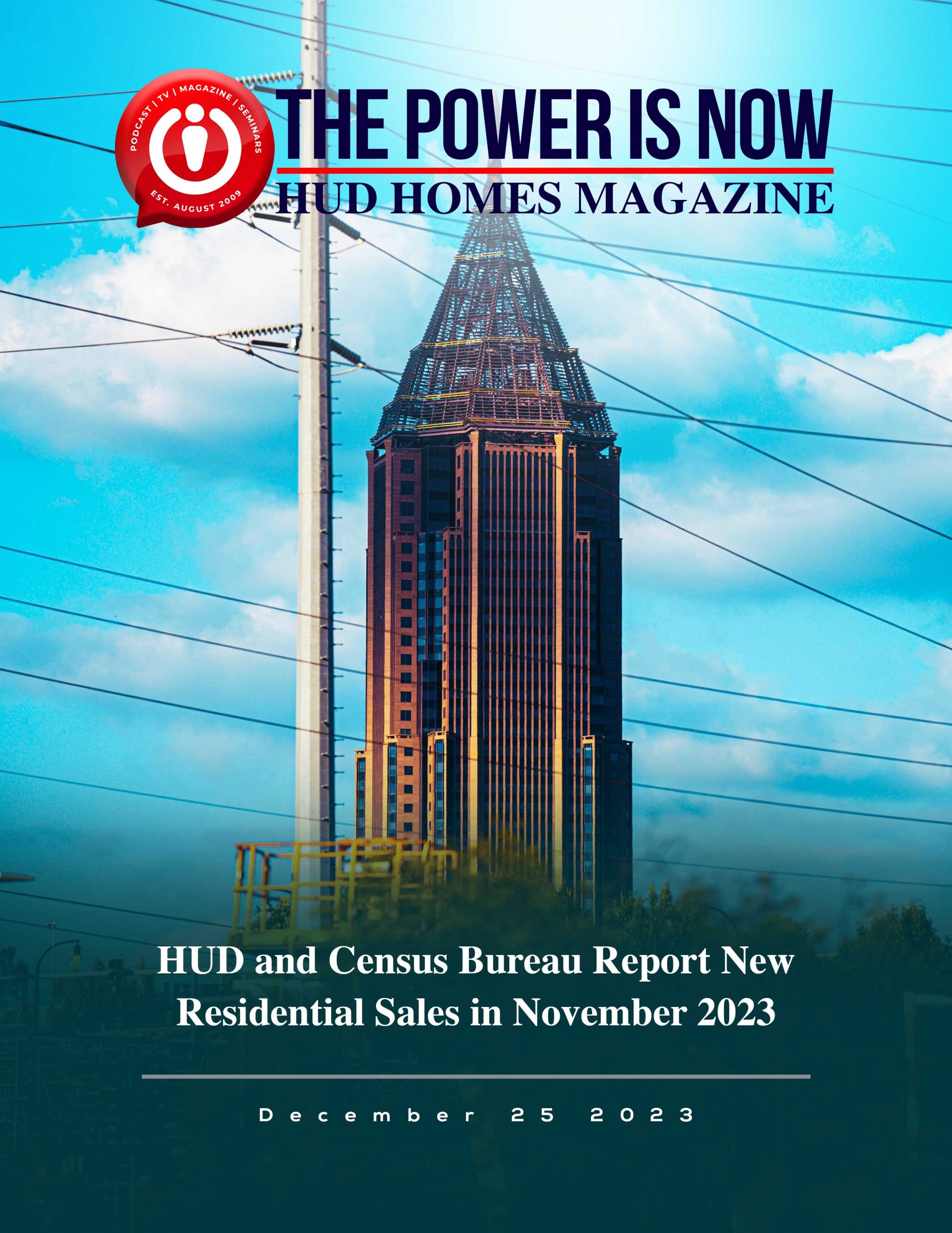 HUD AND CENSUS BUREAU REPORT NEW RESIDENTIAL SALES IN NOVEMBER 2023