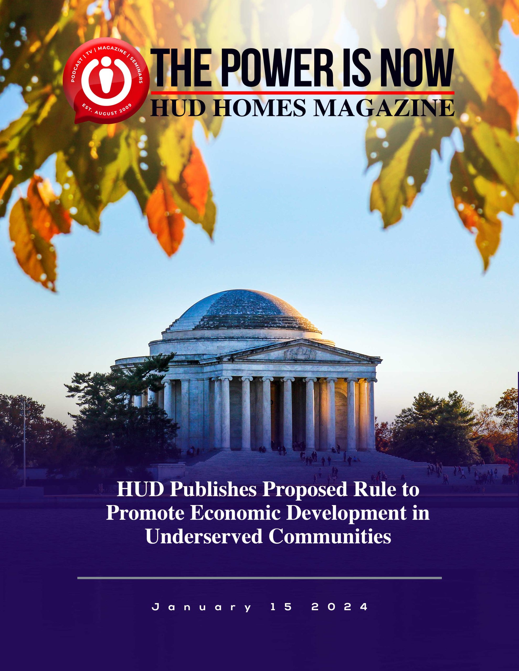 The power is Now HUD Homes Magazine - Promote Economic Development